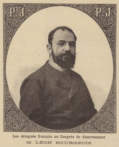 Leon Bourgeois，1899年海牙和平会议的法国代表 作者 法语学校